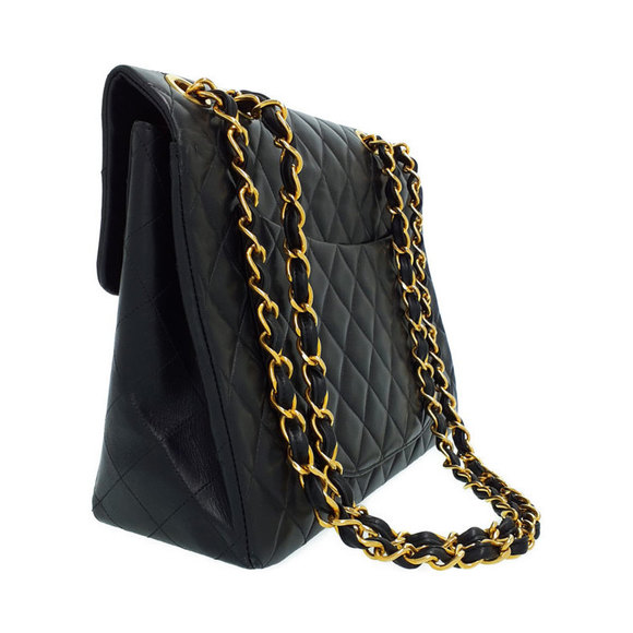 Chanel Shoulder Quilted 34 Matelasse Chain Deca Bag - Picture 1 of 9